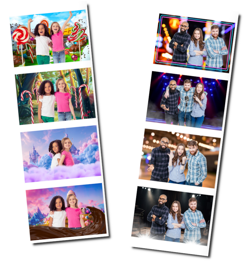 Marvel Adventure Lab photo booth