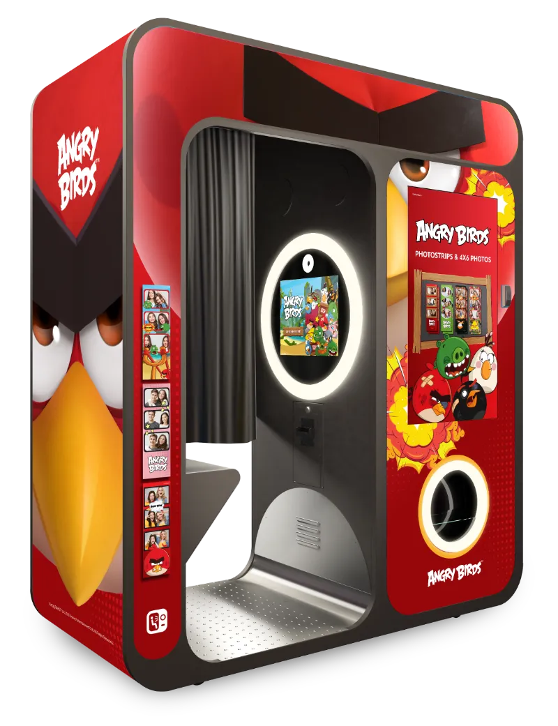 photo booth Angry Birds PHOTOMA